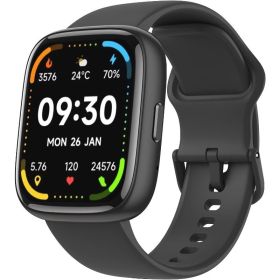 Smart Watch for Men Women,Alexa Built-in Smartwatch(Answer/Make Calls),1.83" HD Fitness Tracker,IP68 Waterproof 100+ Sport Mode